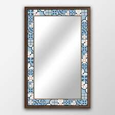 Blaue Fliesen Handarbeit