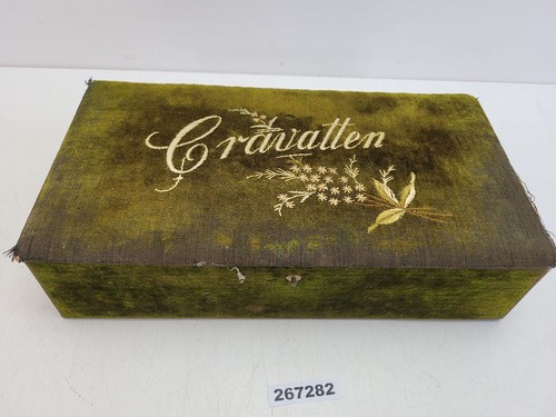 Krawattenbox Schriftzug