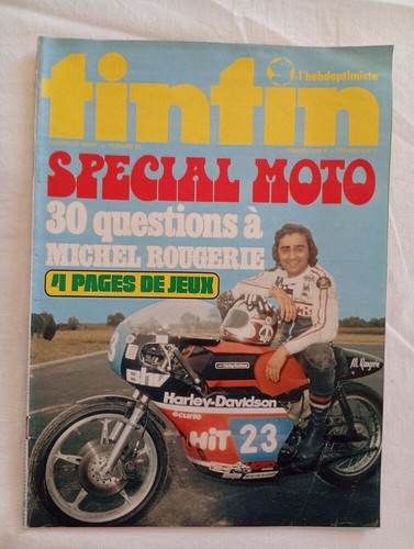 Tim und struppi motorrad - tim,