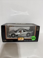 SILVER MERCEDES CLK-GTR