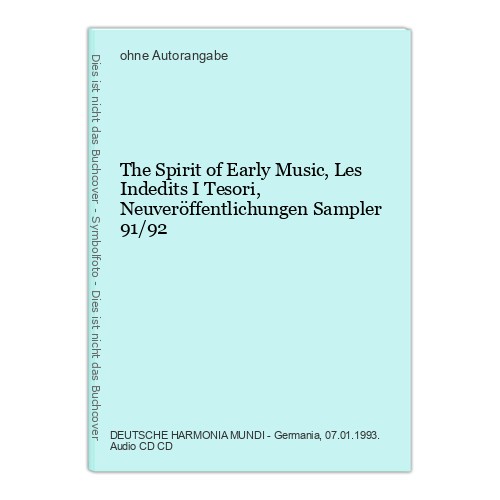 The spirit early - of, music,