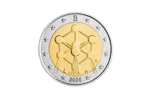 Belgien euro gedenkmünze - 2,