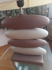 Tischlampe Casablanca ohne Schirm Steinoptik ca. 32 x 54 (incl. Birne) x 14,5 cm