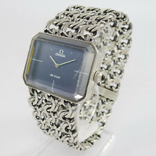 Omega De Ville Übergrosse Damen Vintage Kultuhr 925er Silber Ref 8272 1970er J.