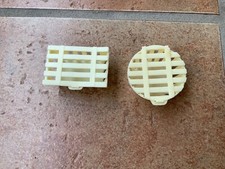 2x Korb mit Deckel Kaufladen Haribo 50er / 60er Jahre