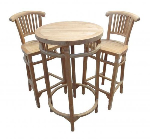 Teak bistrostuhl - teak-,