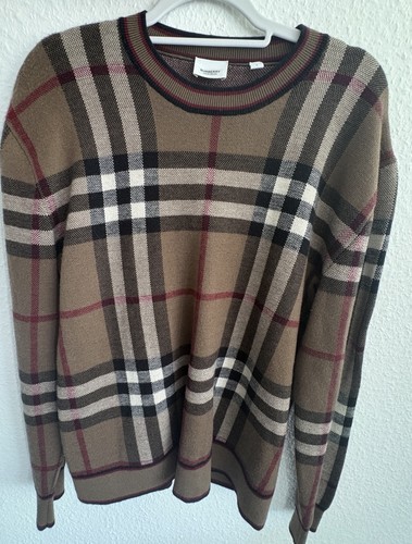 Burberry sweater nova check - sweater,