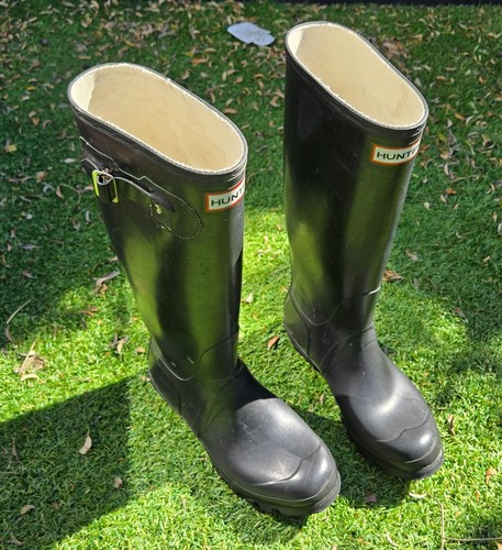 Hunter gummistiefel schwarz - hunter,