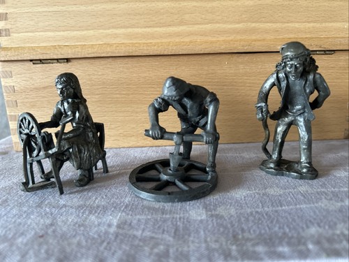 Vintage zinnfiguren 2x - zinnfiguren,