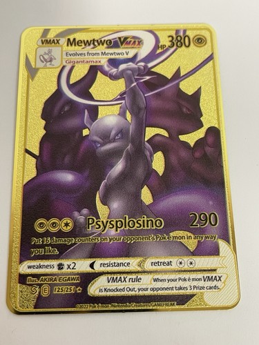 Mewtwo vmax pokemon metall - vmax,