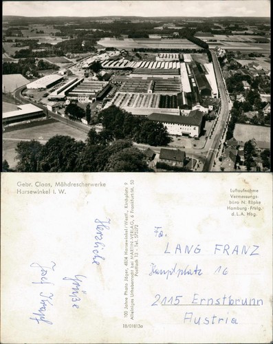 Ansichtskarte harsewinkel - ansichtskarte,