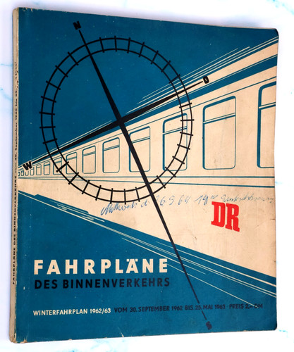 Deutsche reichsbahn kursbuch - deutsche,
