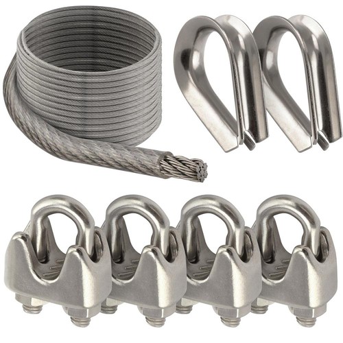 Wäscheleine set edelstahl - set,