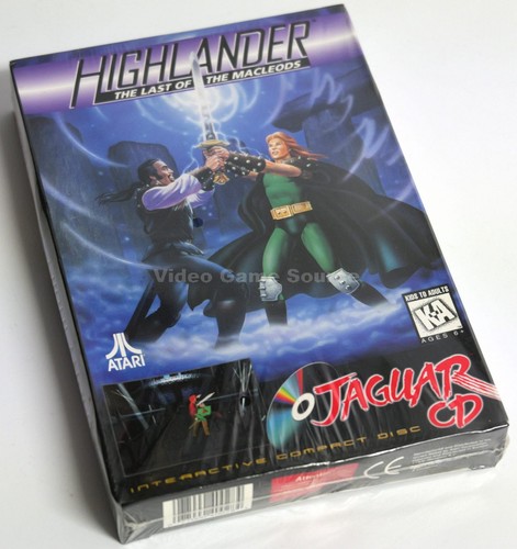 Atari jaguar highlander game - jaguar,