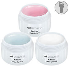 UV Gel 3in1 PHASENGEL Nagelgel  Versiegler Aufbau Allround klar pink French weiß
