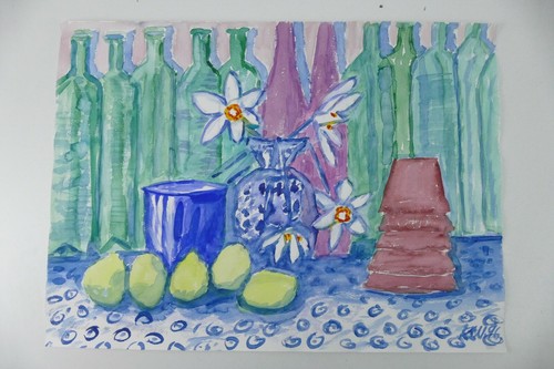 Wilhelm klußmann aquarell - wilhelm,