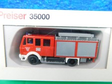 D12 Preiser 1:87 H0 35000 MB Feuerwehr Löschgruppenfahrzeug LF 16 OVP TOP