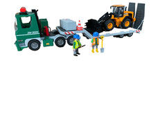 Playmobil 5026 Tieflader mit Radlader von SIKU, Playmobil City Action