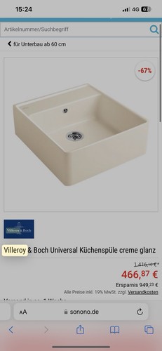 Küchenspüle villeroy boy - villeroy, &