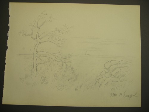 Otto heinrich engel zeichnung - heinrich,