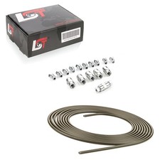 5m Stahl Bremsleitung Bremsrohr Set mit 5 Verbinder Ø 4,75mm für BMW 2 3er