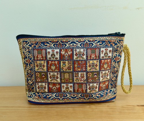 Kelim kosmetiktasche braun - kosmetiktasche,,