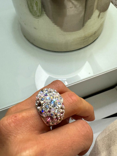 Swarovski cocktailring - swarovski,