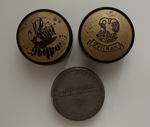 Vintage reklamedosen pelikan - 3,
