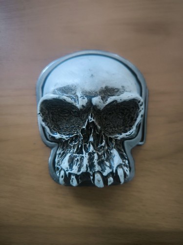 Totenkopf gürtelschnalle - totenkopf,