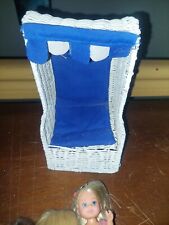  Strandkorb + 3 Simba/Martel Puppen