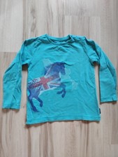 JAKO-O Pullover Sweatshirt Gr. 116/122 türkis blau Pferd