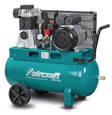 Aicraft Druckluft Kompressor 2-Zylinder Riemenantrieb AIRSTAR 401/50E 50L 10bar
