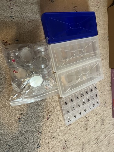 Perlen sortierboxen und - perlen,