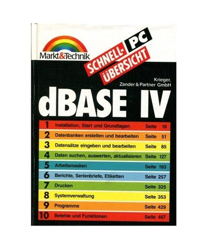 Dbase menüsystem - dbase,