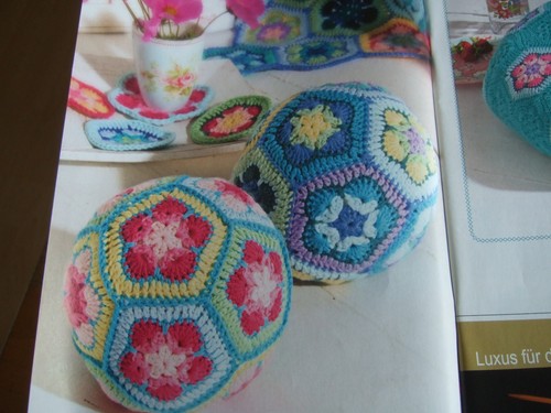 Granny squares häkel eier - ,,