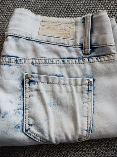 Damen jeans weiss batik - jeans,