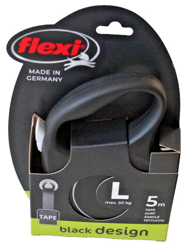 Hundeleine flexi black design - flexi,