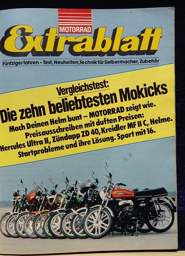 Motorrad extra blatt die 10 - motorrad,