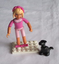 Lego System Belville aus Set 5840 - Spielkamerad im Garten - Mädchen mit Hund