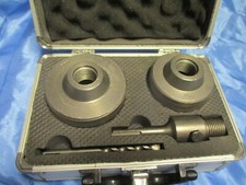 Bohrkrone  Durchmesser  80 mm  +  68  mm  + Zubehör im Alu Klein - Koffer