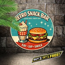 50s American Diner Retro 8x8