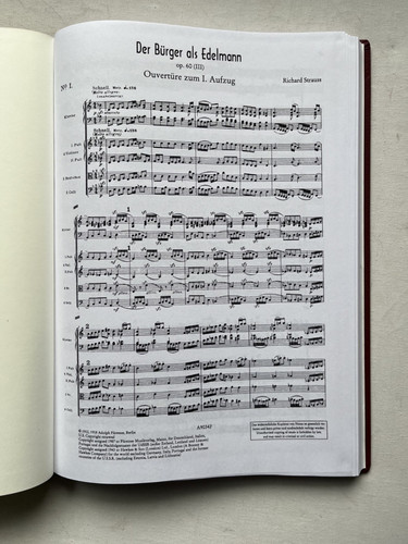 Noten strauss der bürger - strauss.,