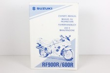 Suzuki RF900R RF600R Betriebsanleitung Fahrerhandbuch T Modelljahr 1996-