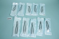 Chirurgische Zangen 10er Set Stahlzangen   Dental Praxis #9659