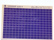 Suzuki GSX600F(U2) V  Jun