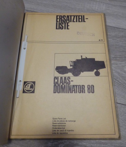 Claas mähdrescher dominator - claas,