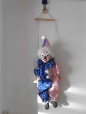 Harlekin auf Schaukel 53 cm groß neuwertig s. Bild/Beschreibung