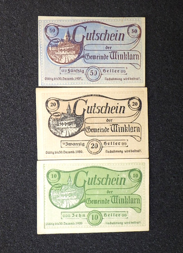 Notgeld österreich - x,