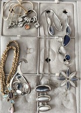 Modeschmuck Konvolut mit Perlmutt