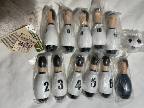 Muji holz mini kegeln bowling - holz,